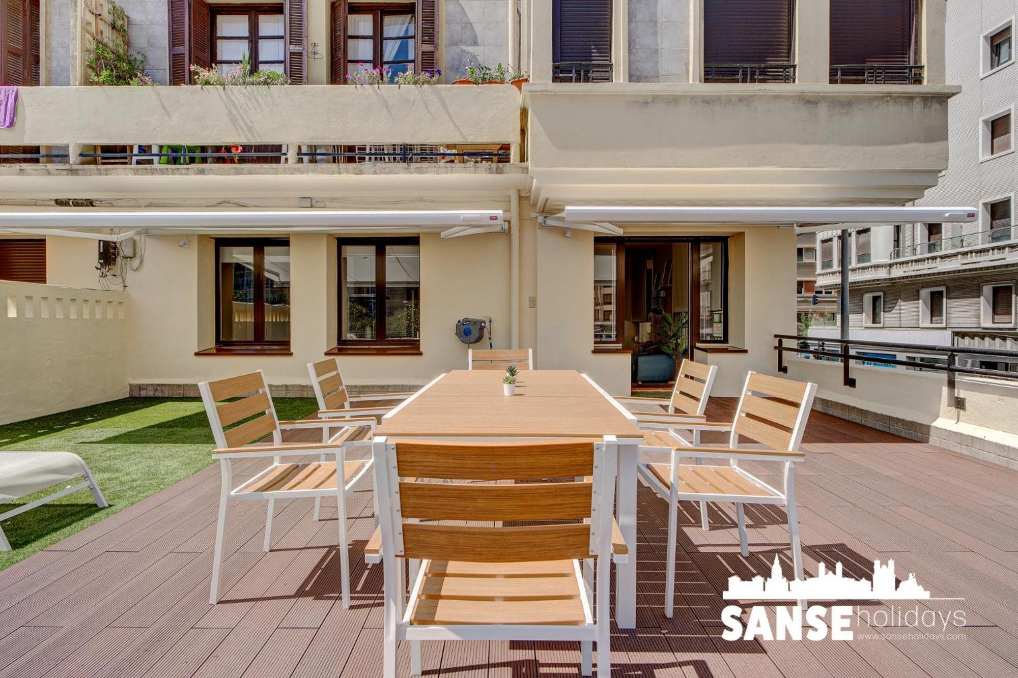 Apartamentos Gran Via By Sanse Holidays San Sebastián Dış mekan fotoğraf