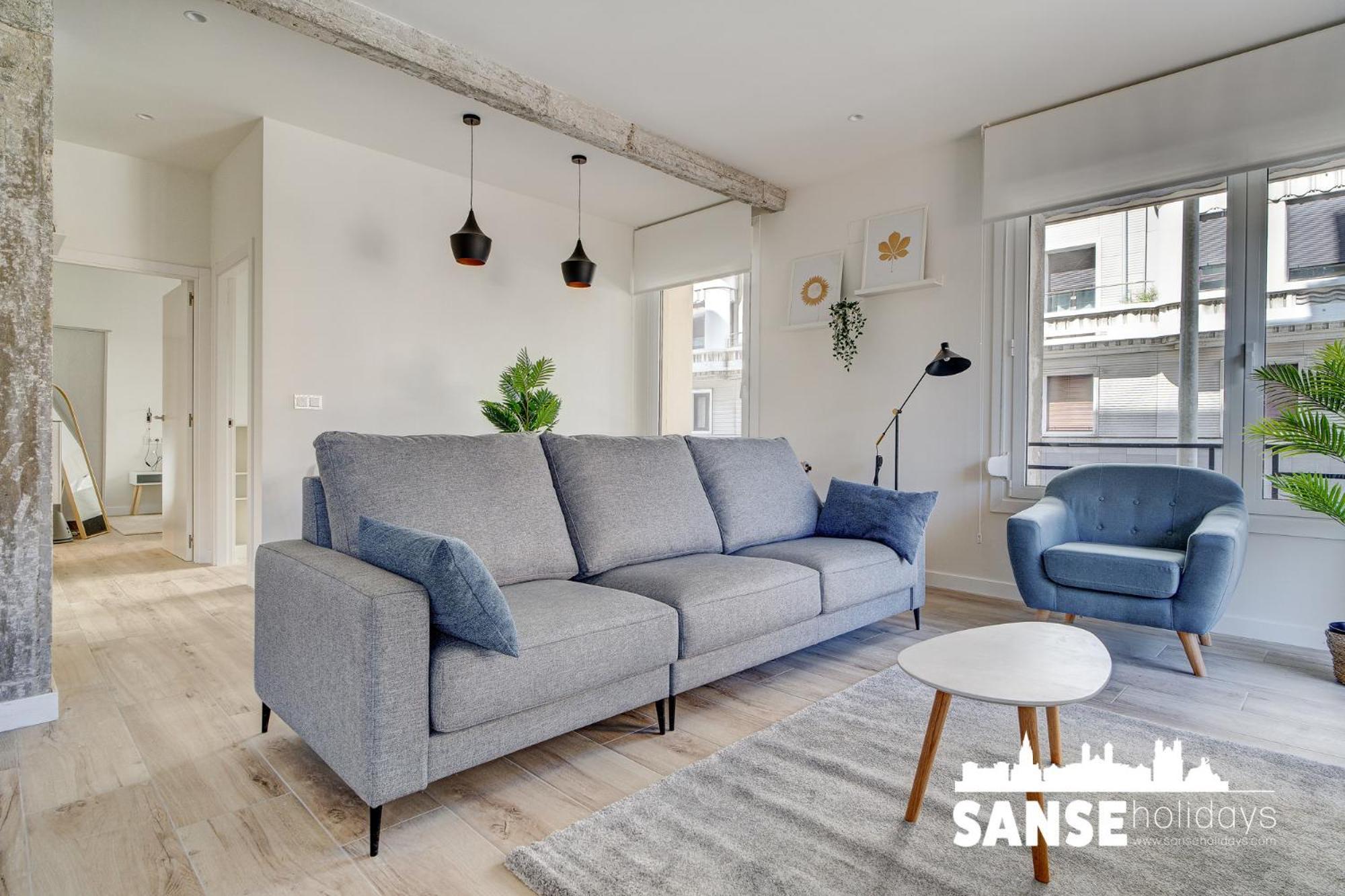 Apartamentos Gran Via By Sanse Holidays San Sebastián Dış mekan fotoğraf